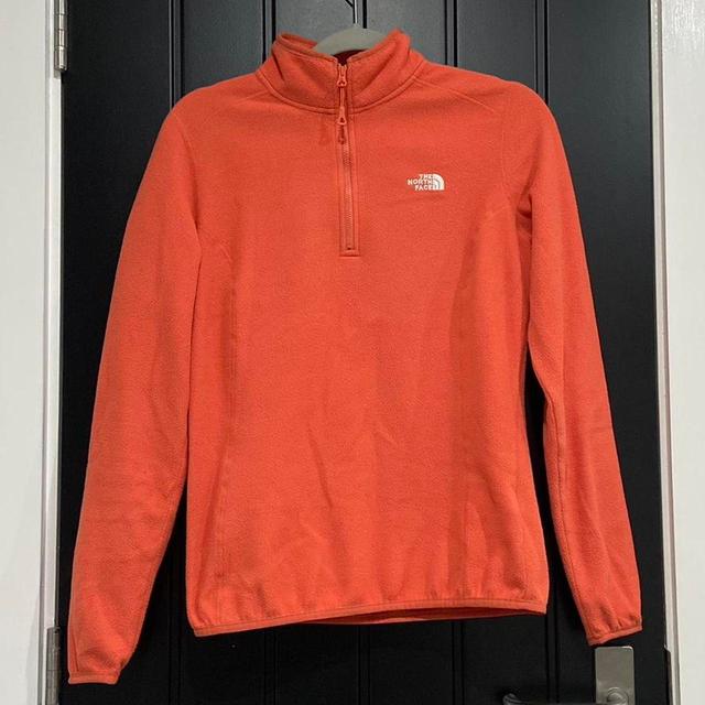 The North Face Women's Sweatshirt - Orange/Pink - 8 on Productcaster.