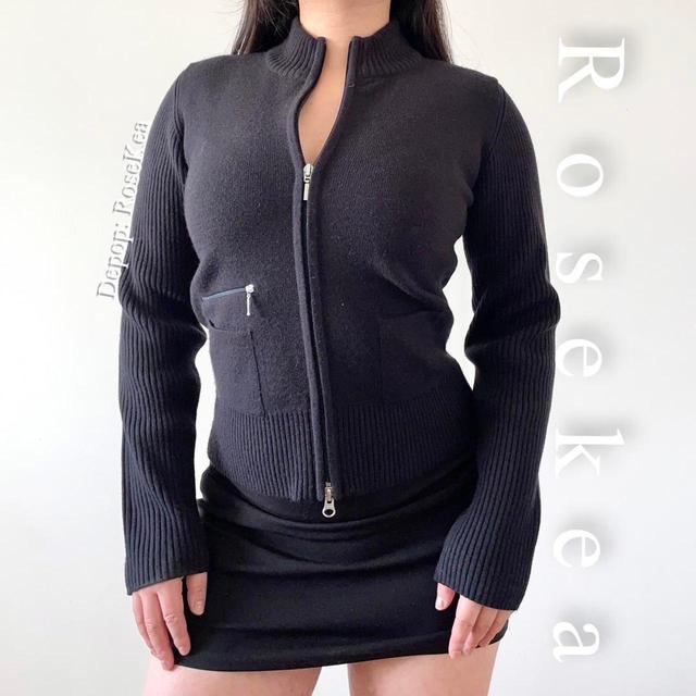 Vintage Women's Lightweight Jacket - Black - S on Productcaster.