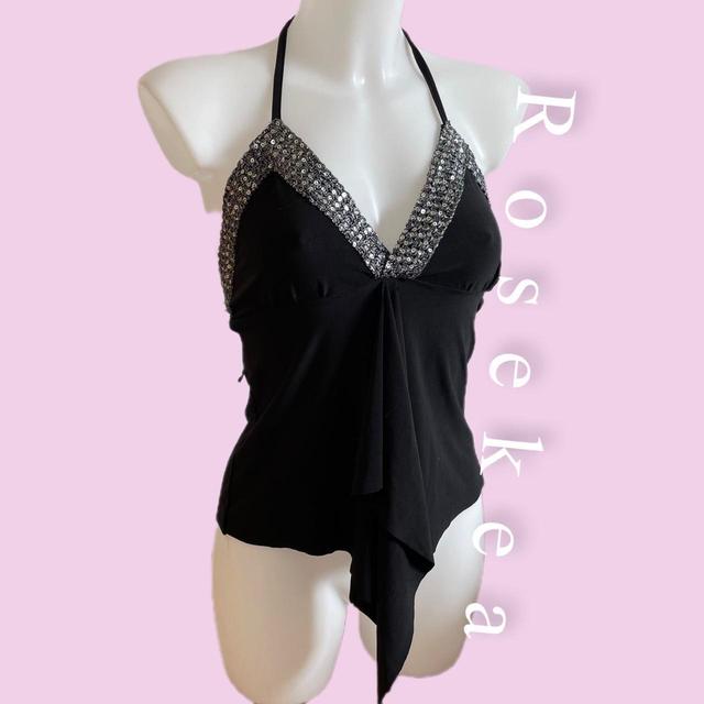 Vintage Women's Vest - Black - S on Productcaster.