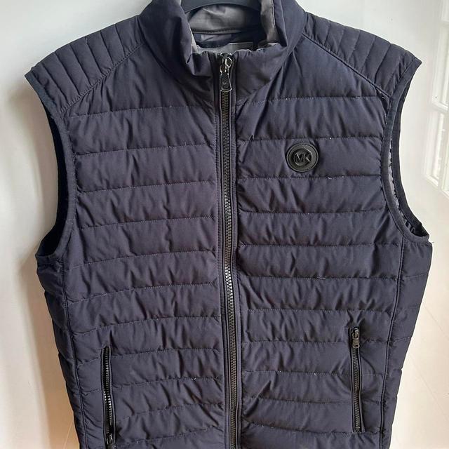 Michael Kors Men's Gilet - Navy - S on Productcaster.