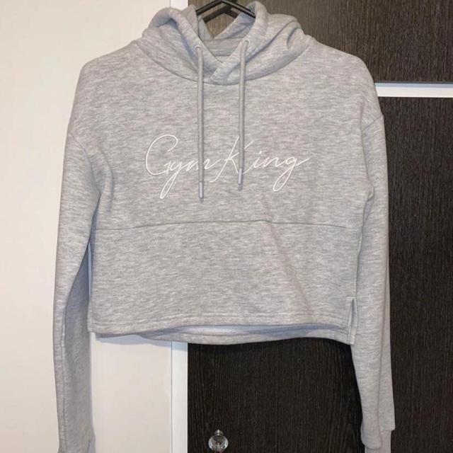 Gym King Women's Hoodie - Grey - 6 on Productcaster.