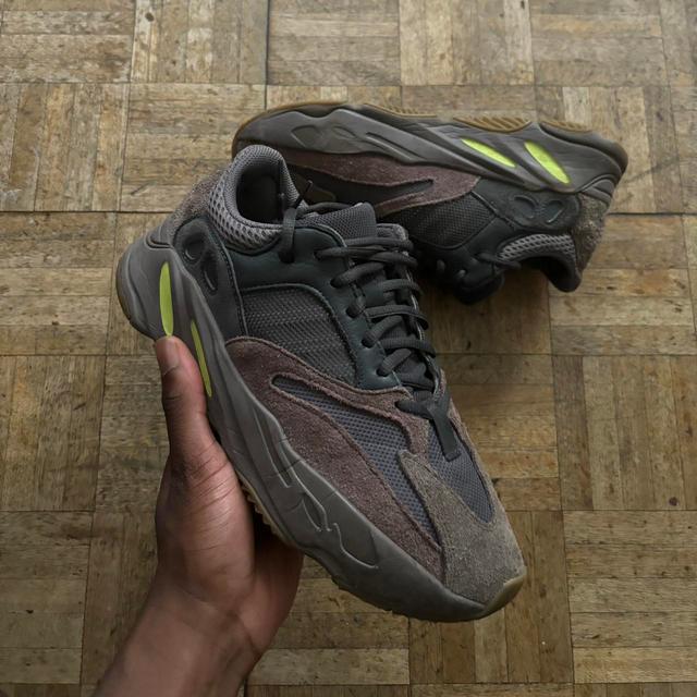 Yeezy Men's Trainers - Brown/Grey - UK 7.5 on Productcaster.