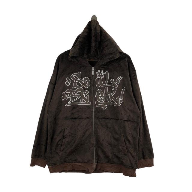 Men's Hoodie - Brown - XL on Productcaster.