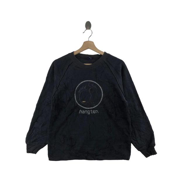 Hang Ten Men's Sweatshirt - Black - M on Productcaster.