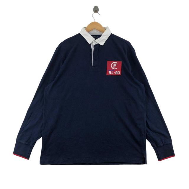 Polo Ralph Lauren Men's Polo shirt - Navy - L on Productcaster.