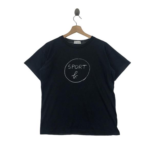 Agnès B Men's T-shirt - Black - M on Productcaster.