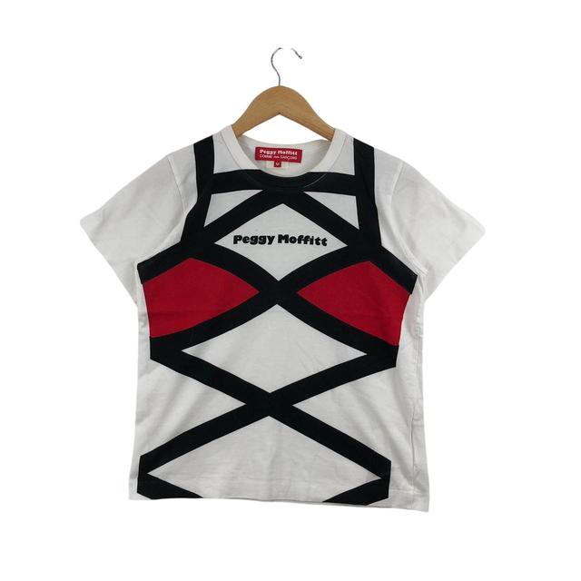 Comme des Garçons Women's T-shirt - White - M on Productcaster.