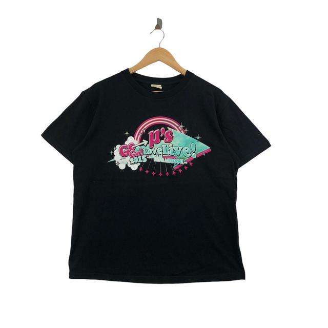 Men's T-shirt - Black - L on Productcaster.