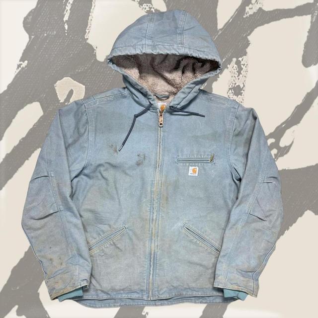 Carhartt Women's Canvas Jacket - Blue - M on Productcaster.