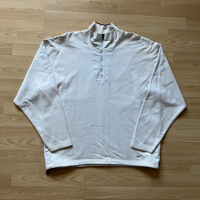 Nike Men's Sweatshirt - Cream - M on Productcaster.