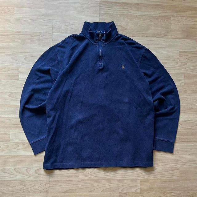 Polo Ralph Lauren Men's Sweatshirt - Navy - XL on Productcaster.