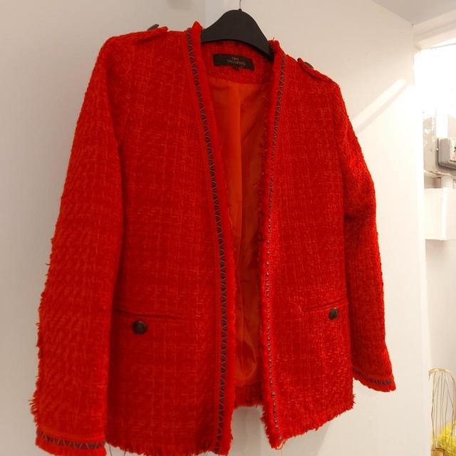 Next Women's Blazer Jacket - Red - UK 6 on Productcaster.