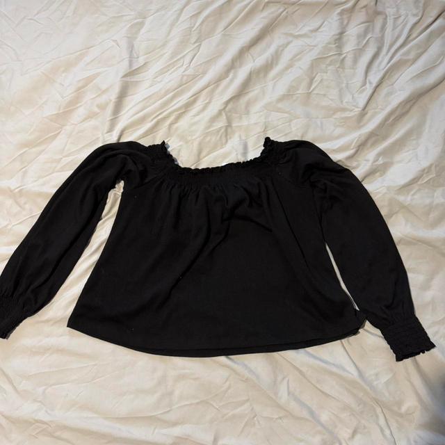 H&M Women's Crop top - Black - 8 on Productcaster.