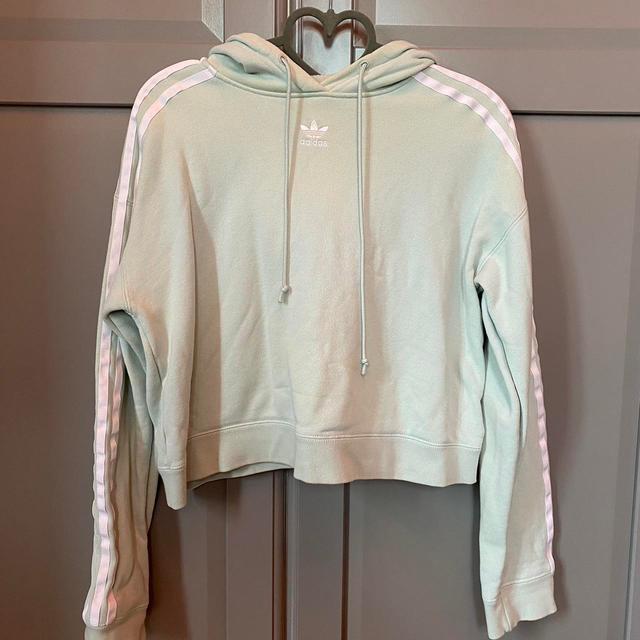 Adidas Originals Women's Hoodie - Green - 8 on Productcaster.