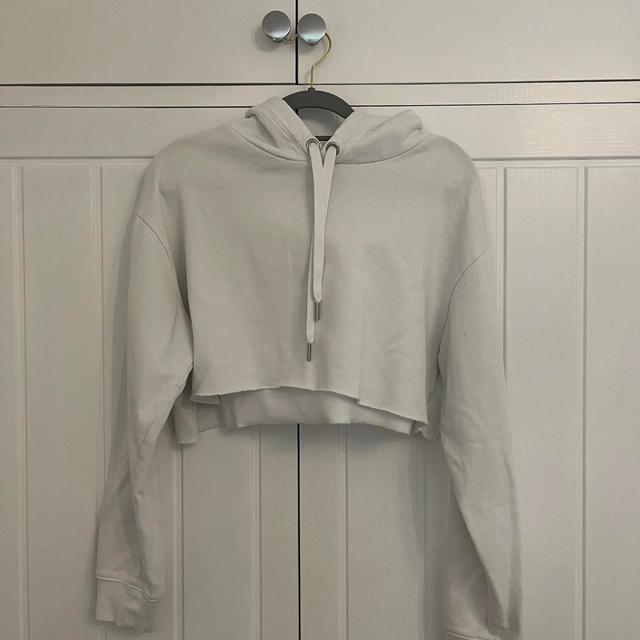 H&M Women's Hoodie - White - M on Productcaster.