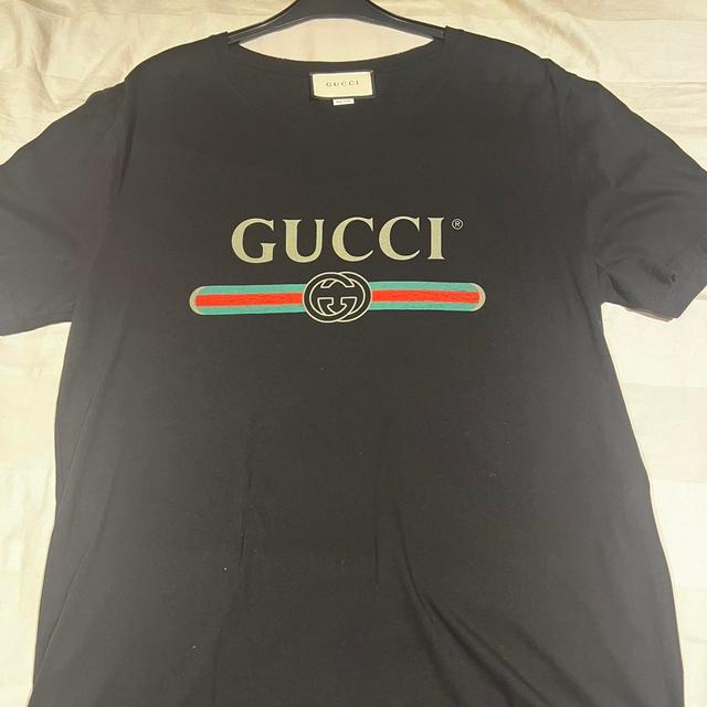 Gucci Men's T-shirt - Black - XL on Productcaster.