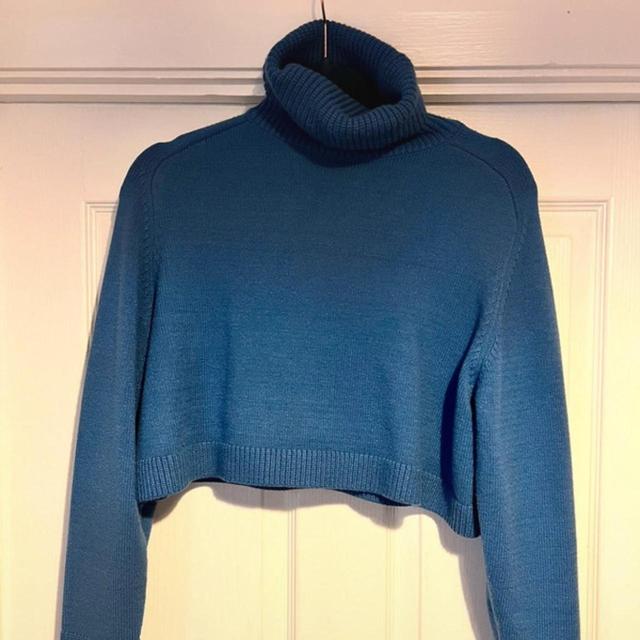 Zara Women's Jumper - Blue - 8 on Productcaster.