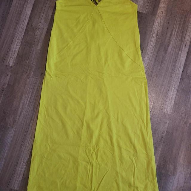 Zara Women's Maxi Dress - Yellow - S on Productcaster.