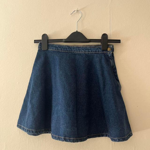 American Apparel Women's Skirt - Blue - XS on Productcaster.