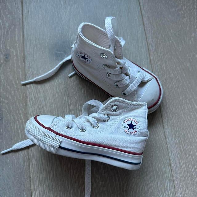 Converse Kids Trainers - White - 4 on Productcaster.