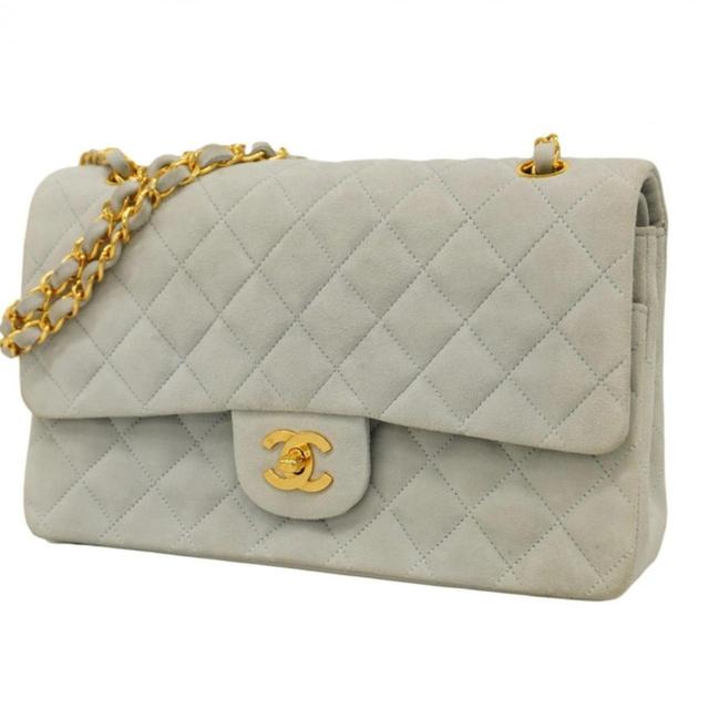 Chanel Women's Shoulder bags - Blue on Productcaster.