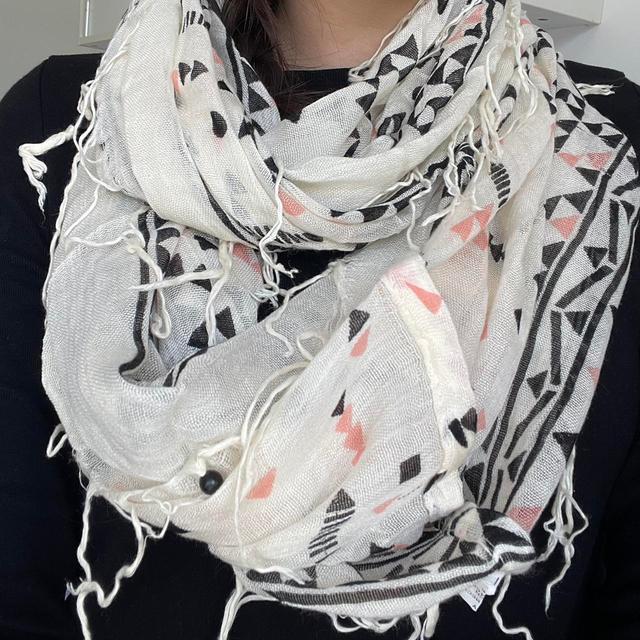 Urban Outfitters Women's Scarf - Multi/White on Productcaster.