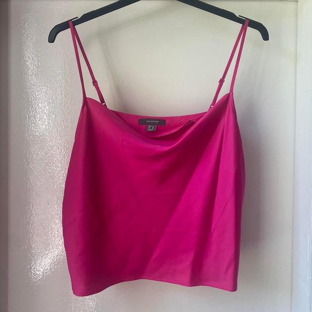 Primark Women's Crop top - Pink - 20 on Productcaster.