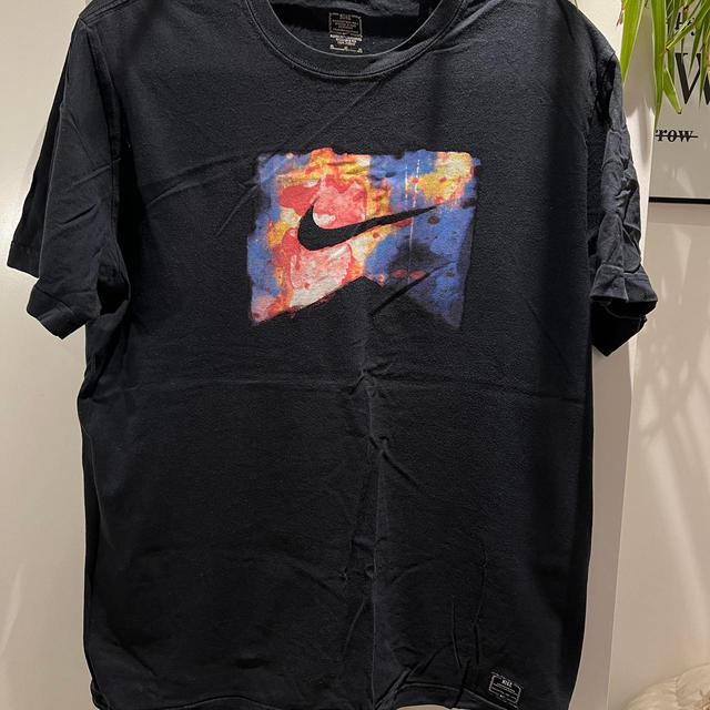 Nike Men's T-shirt - Black/Multi - M on Productcaster.