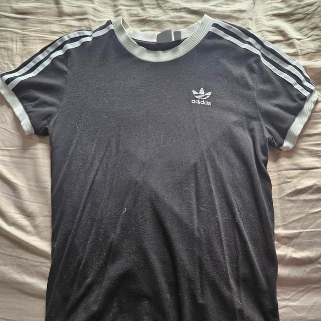 Adidas Women's T-shirt - Black - 8 on Productcaster.