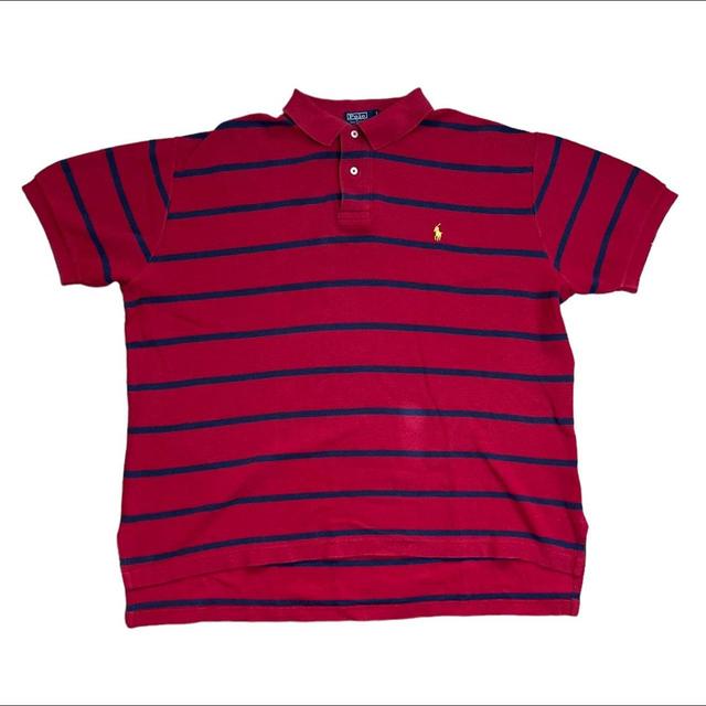 Ralph Lauren Men's Polo shirt - Red - XL on Productcaster.