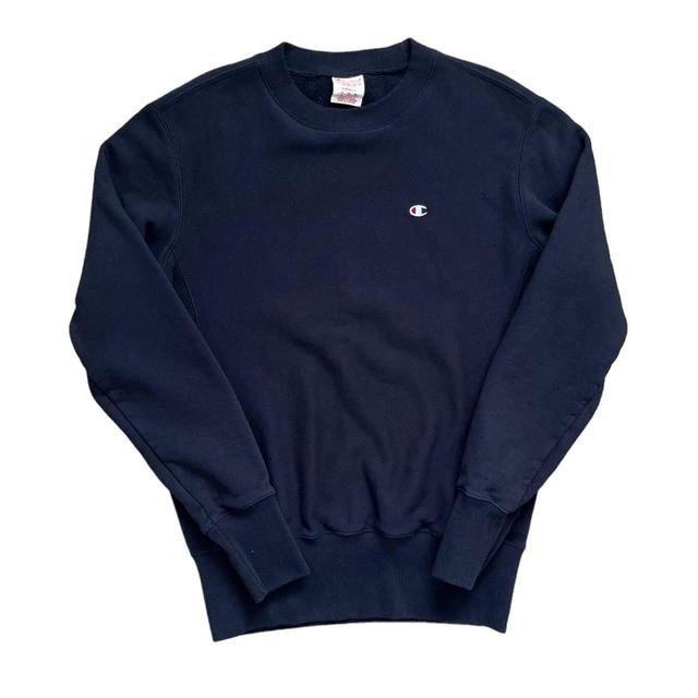 Champion Men's Sweatshirt - Black - S on Productcaster.