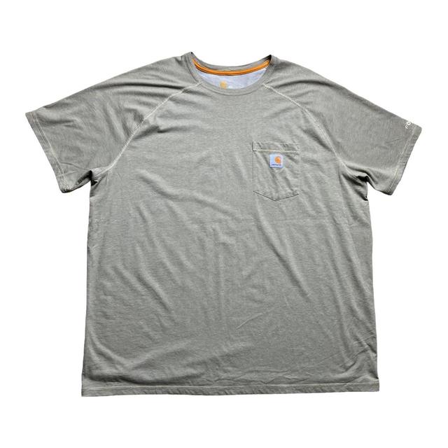 Carhartt Men's T-shirt - Khaki - XXL on Productcaster.