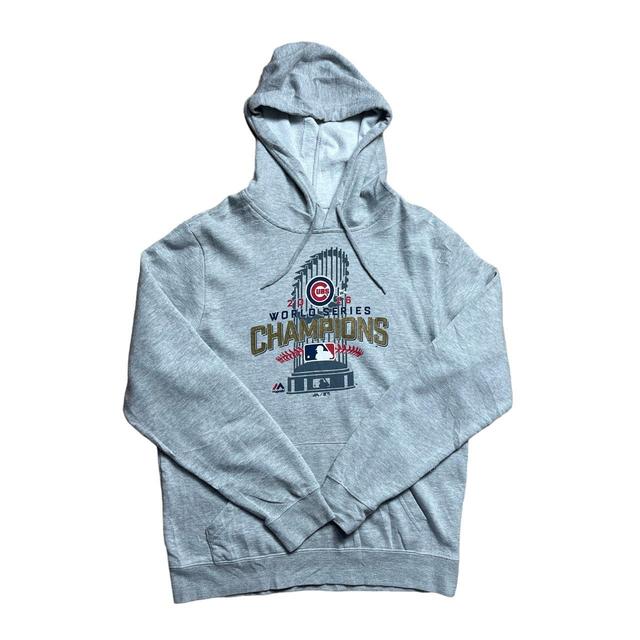 Vintage Men's Hoodie - Grey - M on Productcaster.