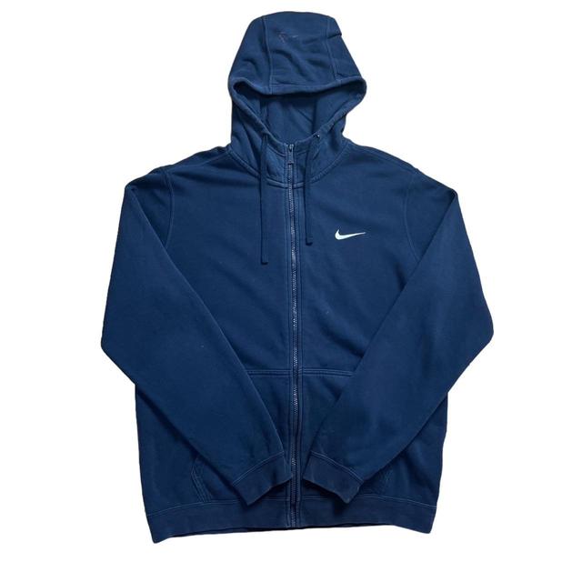 Nike Men's Hoodie - Navy - M on Productcaster.