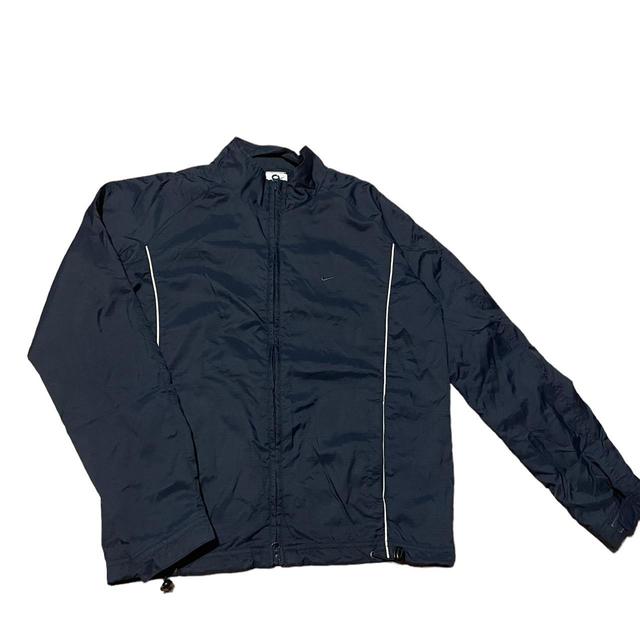 Nike Men's Windbreaker Jacket - Navy - S on Productcaster.