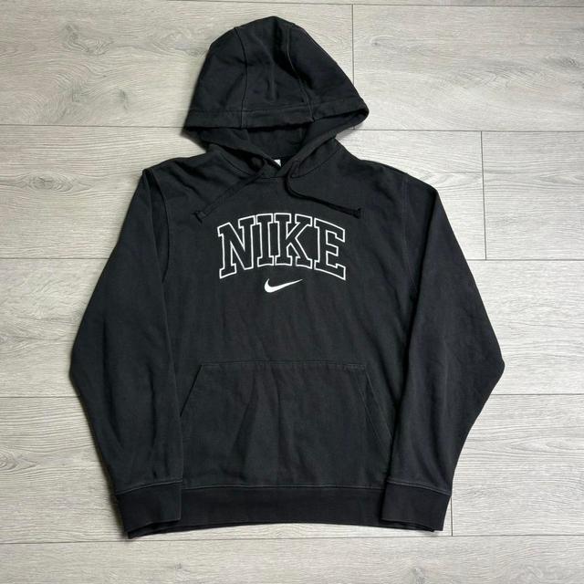 Nike Men's Hoodie - Black - L on Productcaster.