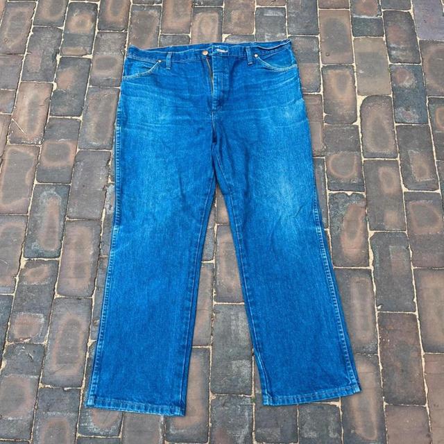 Wrangler Men's Jeans - Blue/Navy - 40" on Productcaster.