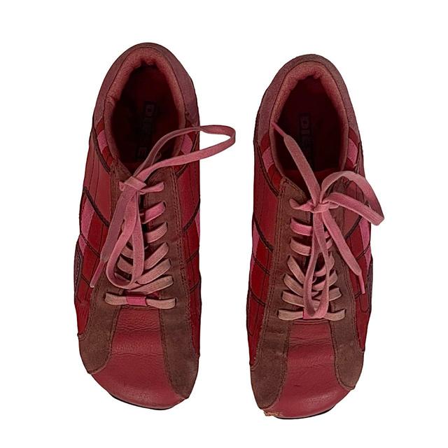 Diesel Women's Trainers - Red - UK 8 on Productcaster.