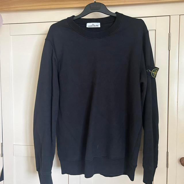 Stone Island Men's Sweatshirt - Black - L on Productcaster.