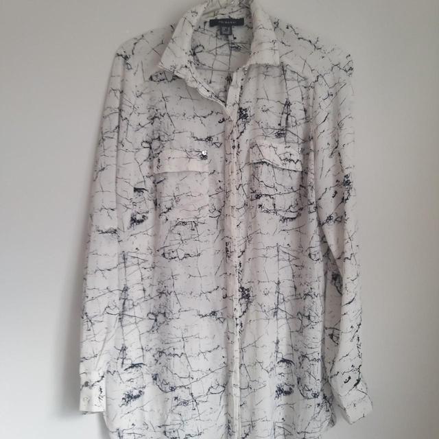 Preloved Women's Shirt - White - 8 on Productcaster.