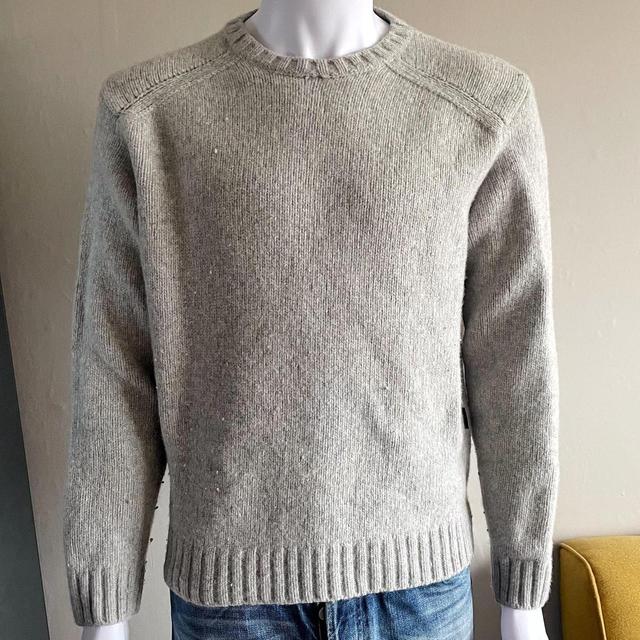 Hugo Boss Men's Jumper - Grey - L on Productcaster.