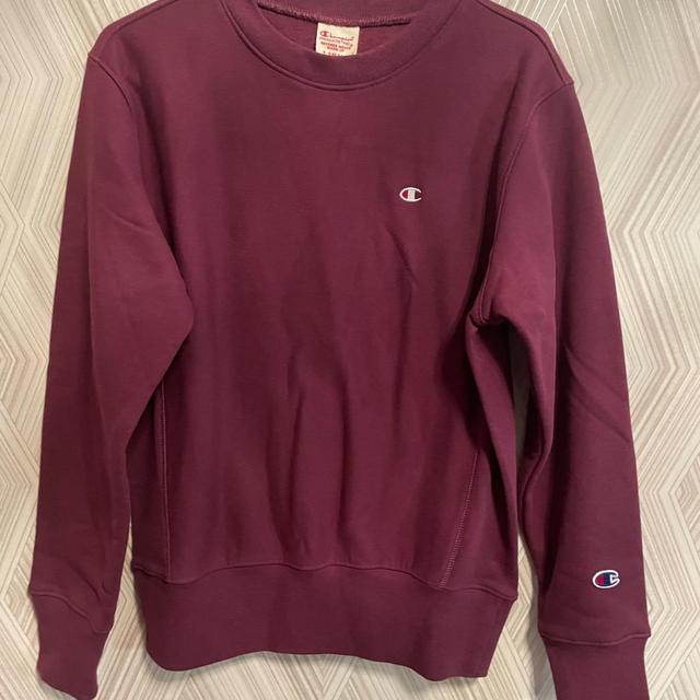 Champion Women's Sweatshirt - Burgundy - XS on Productcaster.