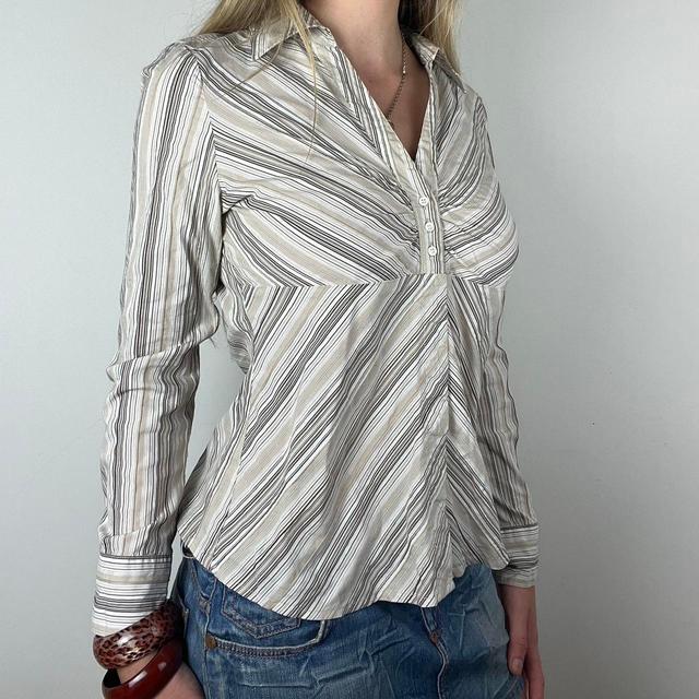 Women's Shirt - Multi/White - M on Productcaster.