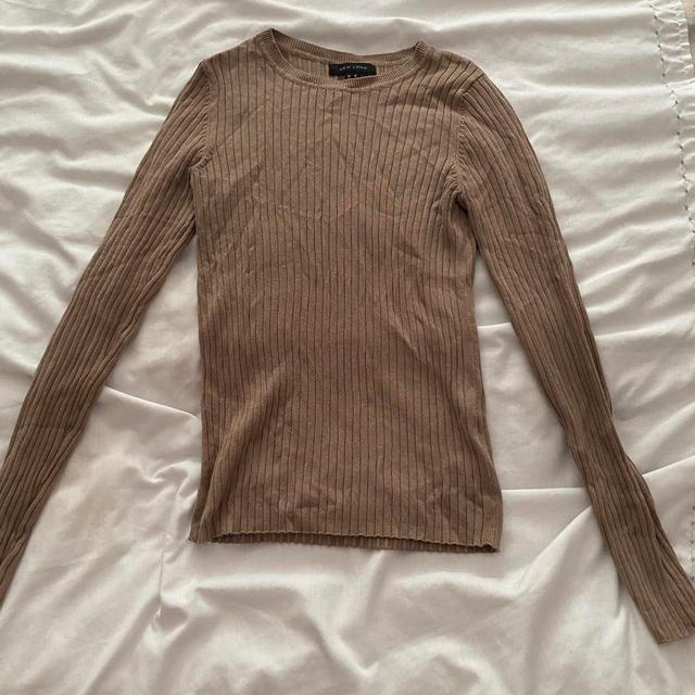 New Look Women's Jumper - Brown/Tan - 10 on Productcaster.