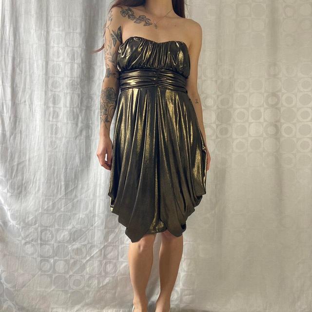 Therapy Women's Party Dress - Gold - 10 on Productcaster.