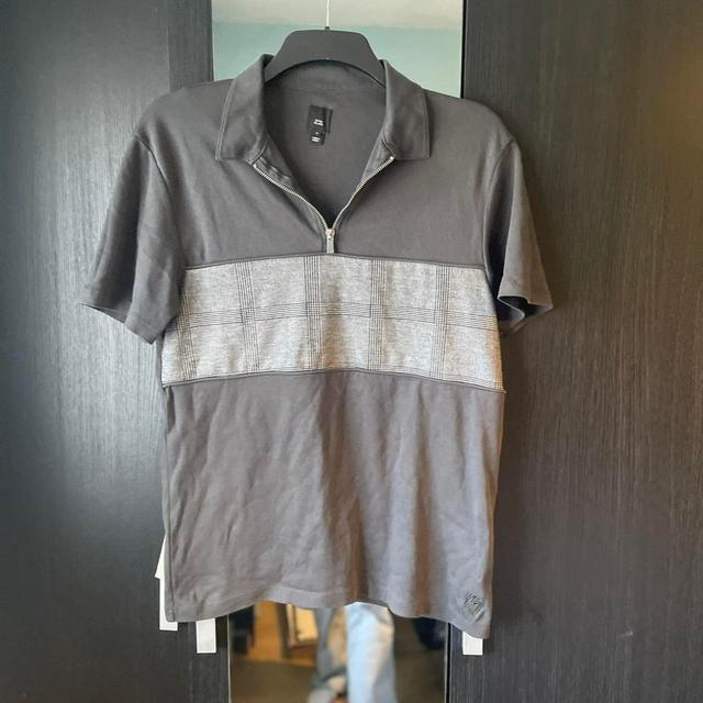 River Island Men's Polo shirt - Grey - M on Productcaster.