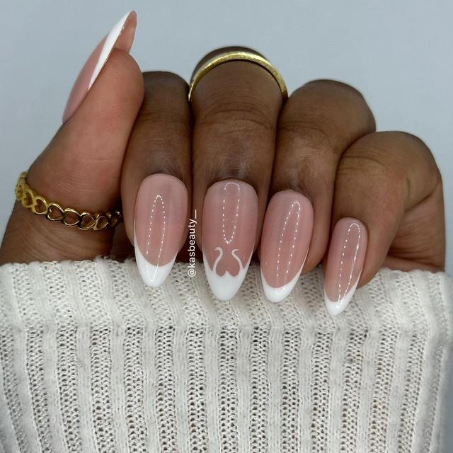 Nails Inc. False nails - White on Productcaster.