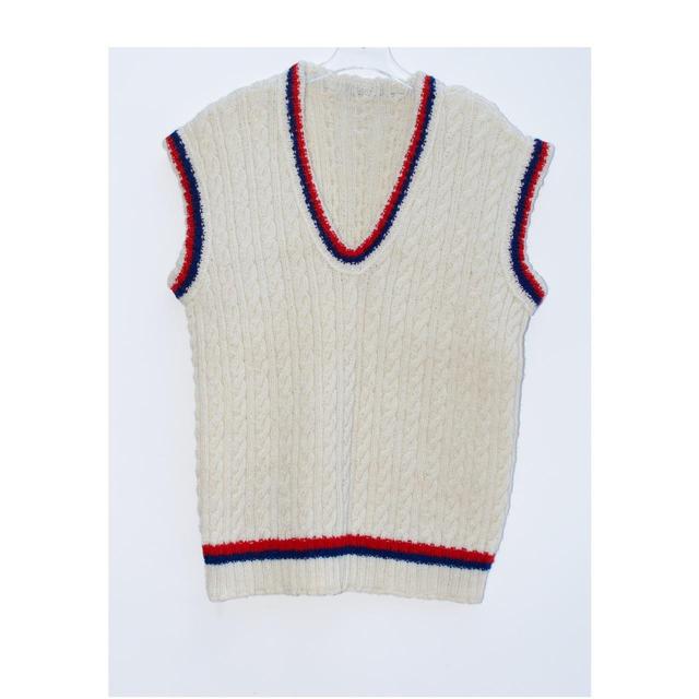 Vintage Men's Vest - Blue - XL on Productcaster.