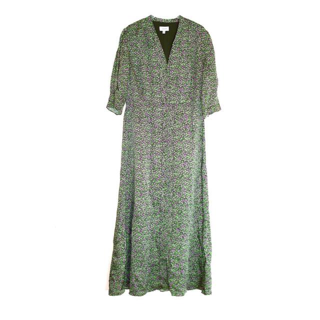 Jigsaw Women's A-line Dress - Green/Pink - 10 on Productcaster.