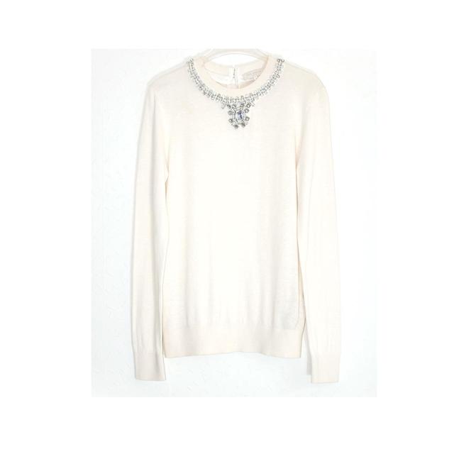 Ted Baker Women's Jumper - Cream/White - S on Productcaster.